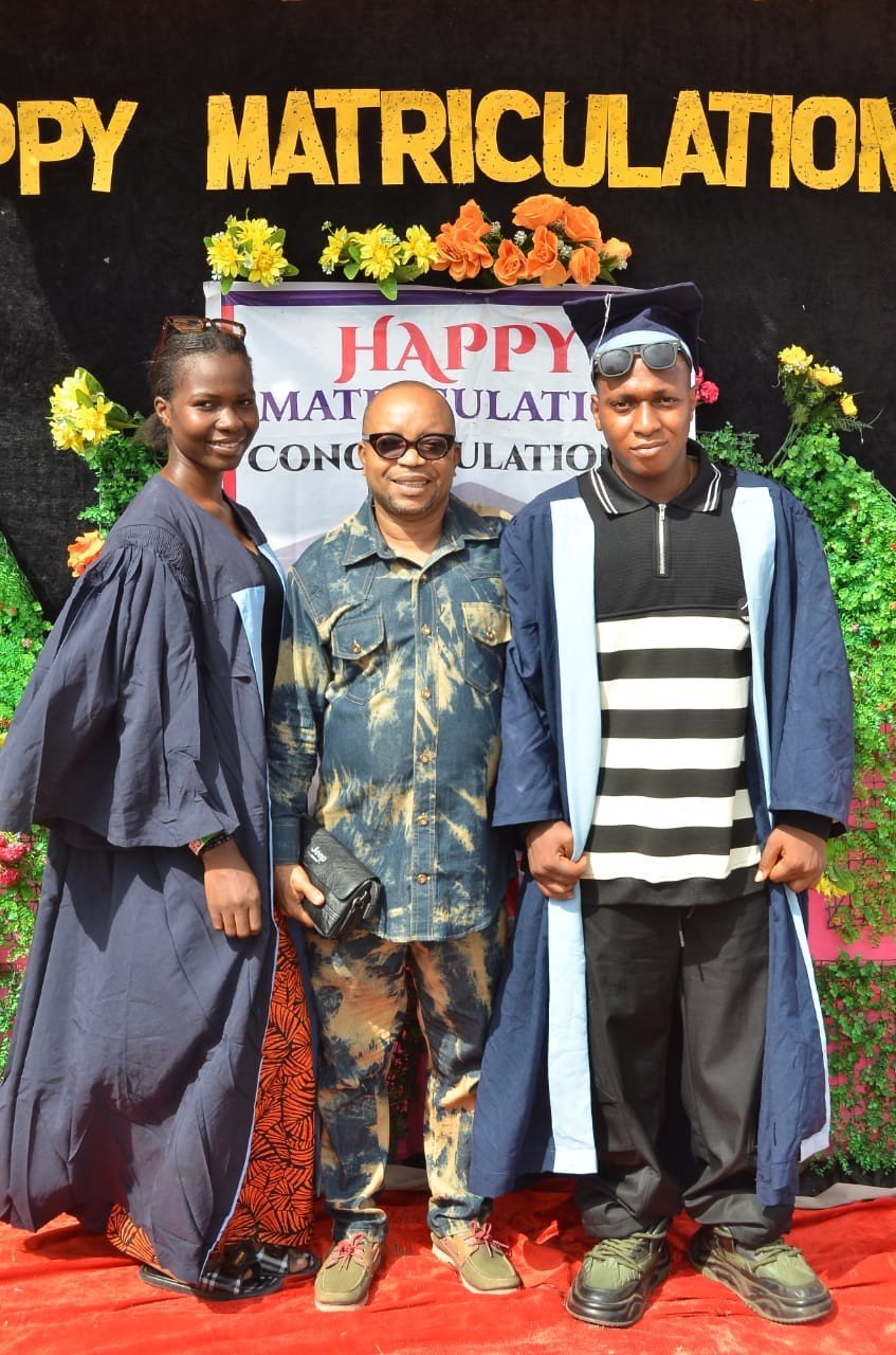 Scholarship beneficiaries at matriculation